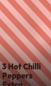 3 Hot Chilli Peppers Extra